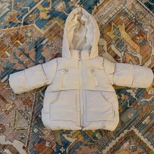 Zara Baby Girl’s Winter Puffer Coat
